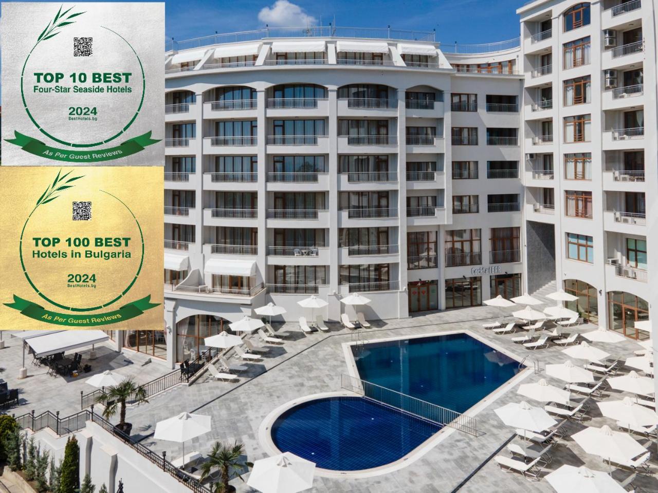 Continental Apartments Golden Sands Exterior photo